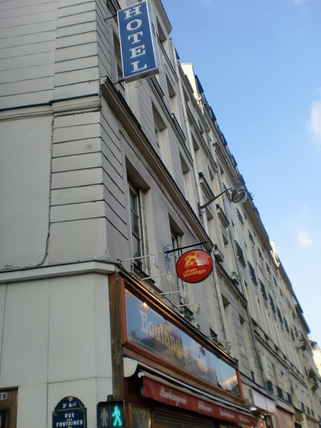 Hotel Des Fontaines Paris Exteriör bild